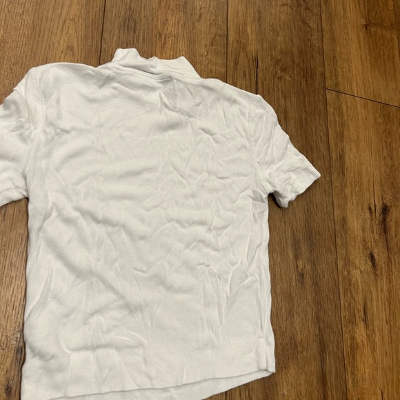 Babaton Ribbed Mock Turtleneck T-shirt - Picture 3 of 3